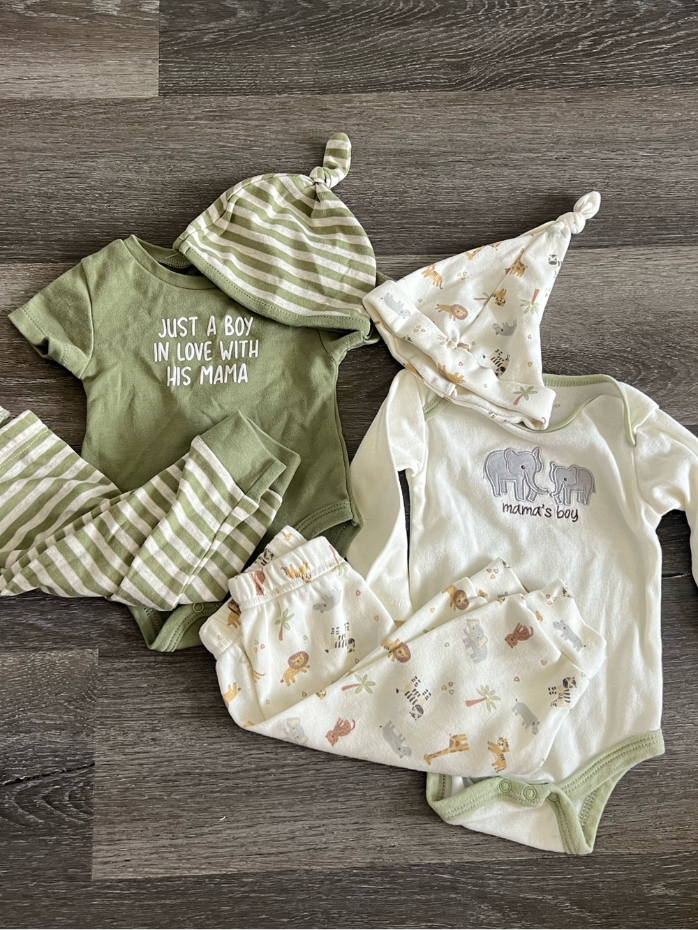 Mama’s Boy Matching Baby Set Bundle